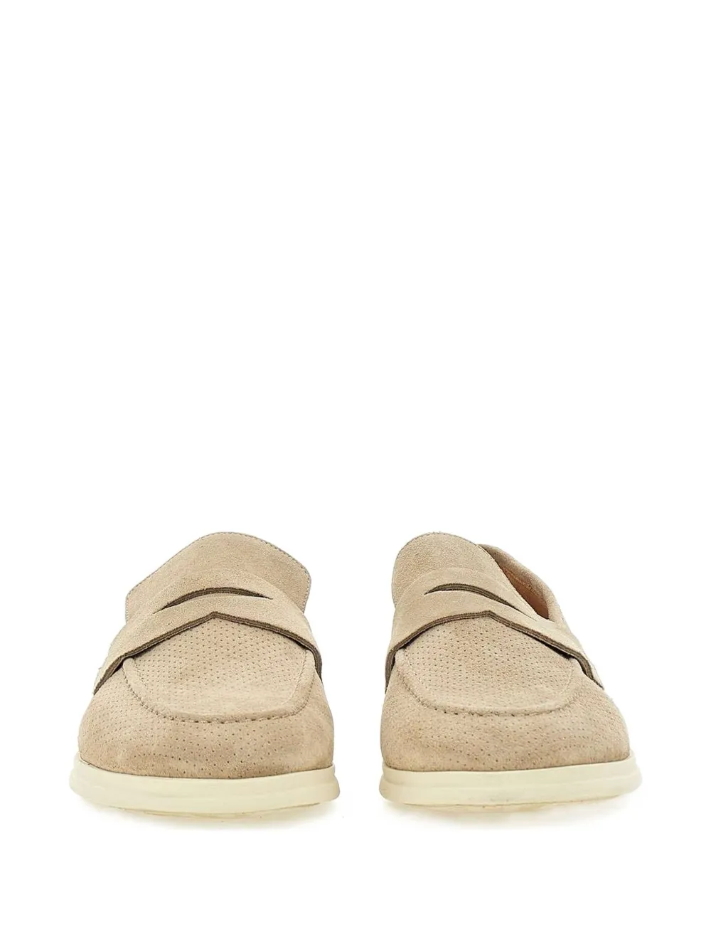 Duca Heritage Piero1 suede loafers Beige
