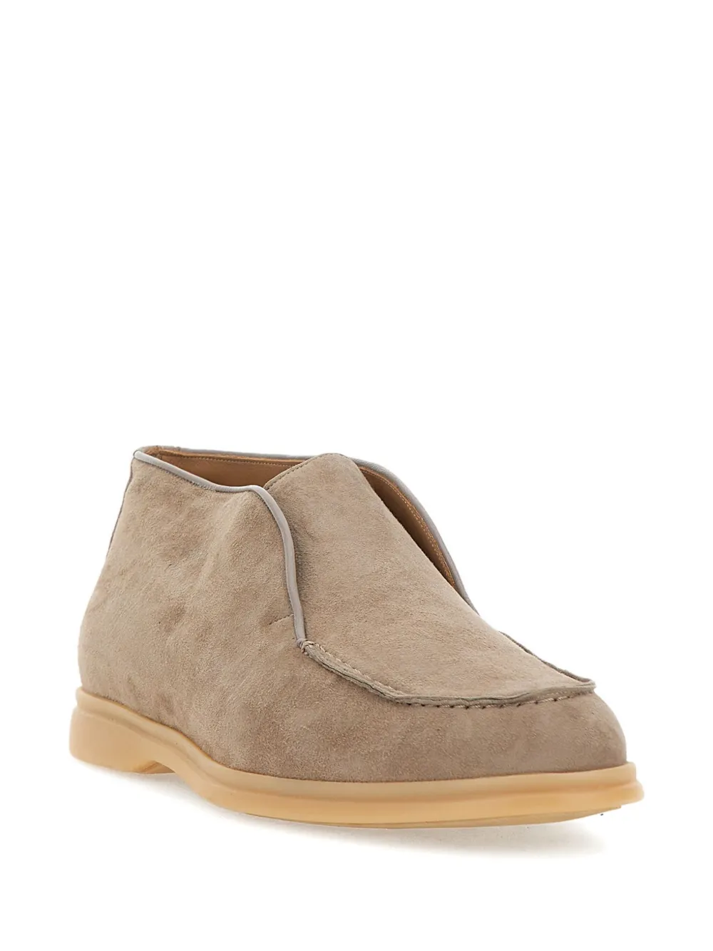 Duca Heritage Leo suede loafers Beige