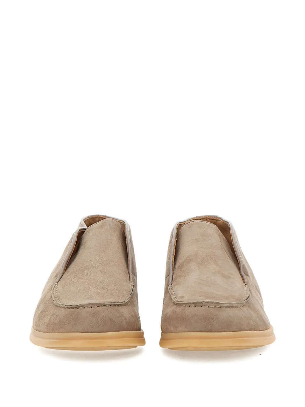 Duca Heritage Leo suede loafers Beige