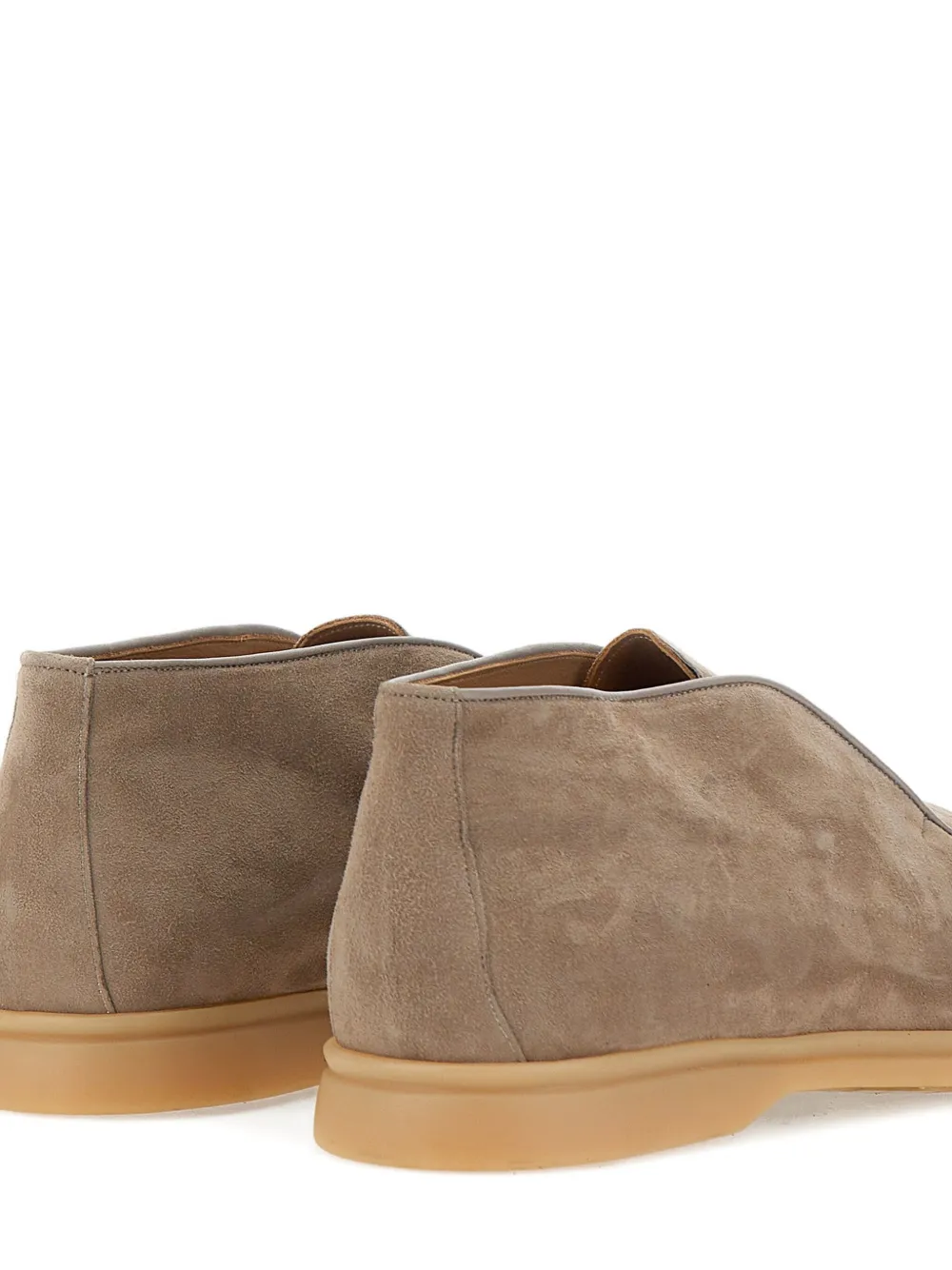 Duca Heritage Leo suede loafers Beige