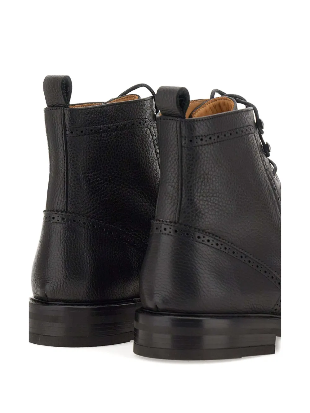 Duca Heritage George Lace-up Boots In Black