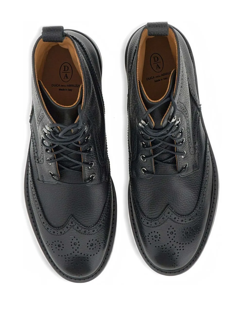 Duca Heritage George Lace-up Boots In Black