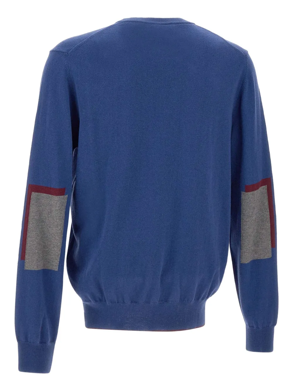 La Martina Trui met geborduurd logo Blauw