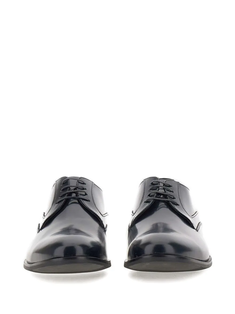 Duca Heritage Arsenal Leather Derby Shoes In Blue