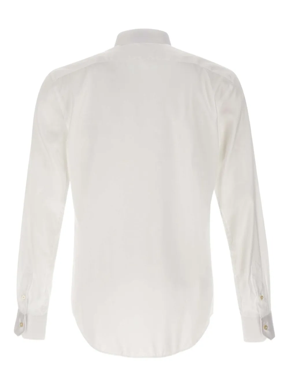 COTTON DOUBLE CUFFS BUTTON SHIRT