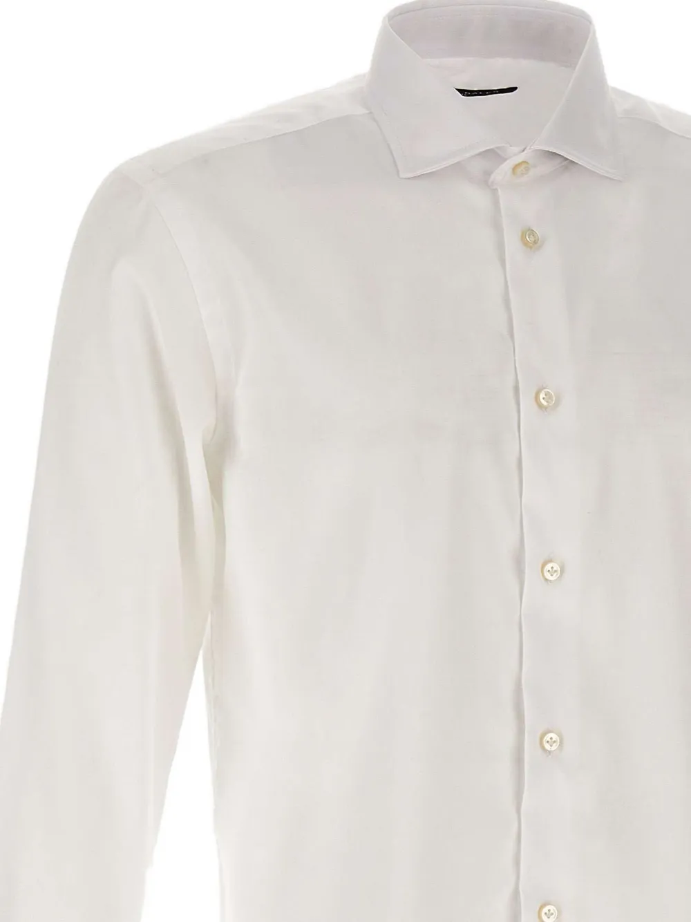 COTTON DOUBLE CUFFS BUTTON SHIRT