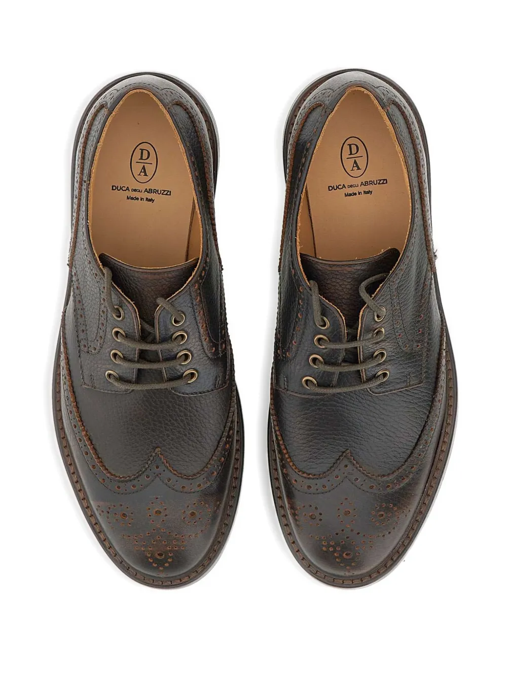 Duca Heritage James leather derby shoes Bruin