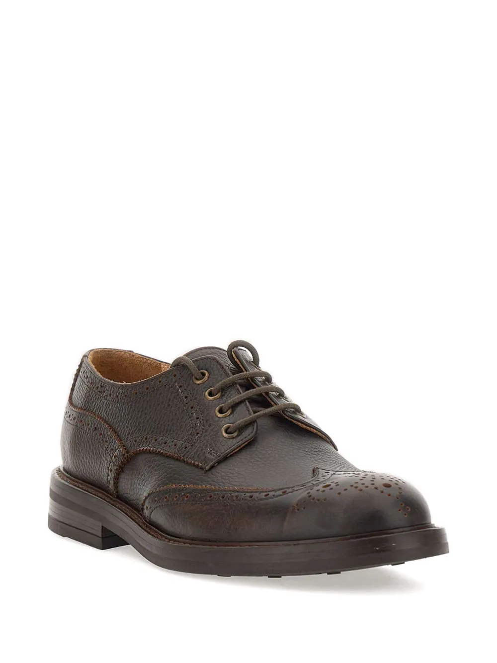 Duca Heritage James leather derby shoes Bruin
