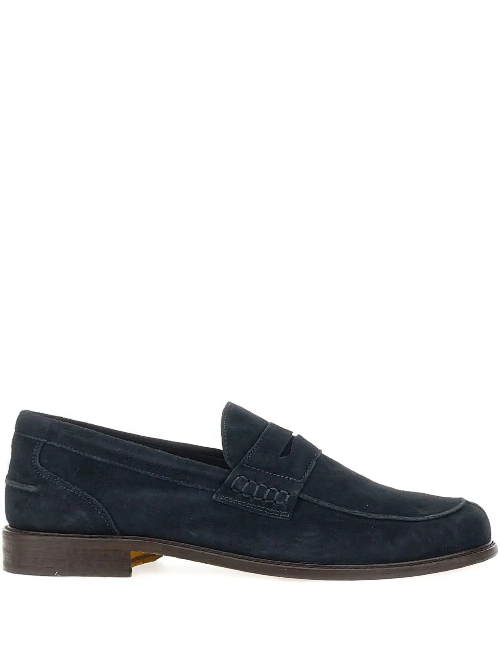 Duca Heritage Amalfi suede loafers Blauw