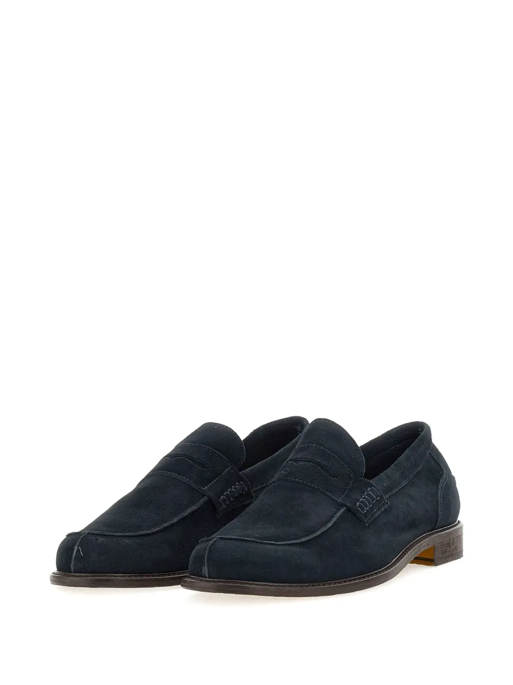 Duca Heritage Amalfi suede loafers Blauw