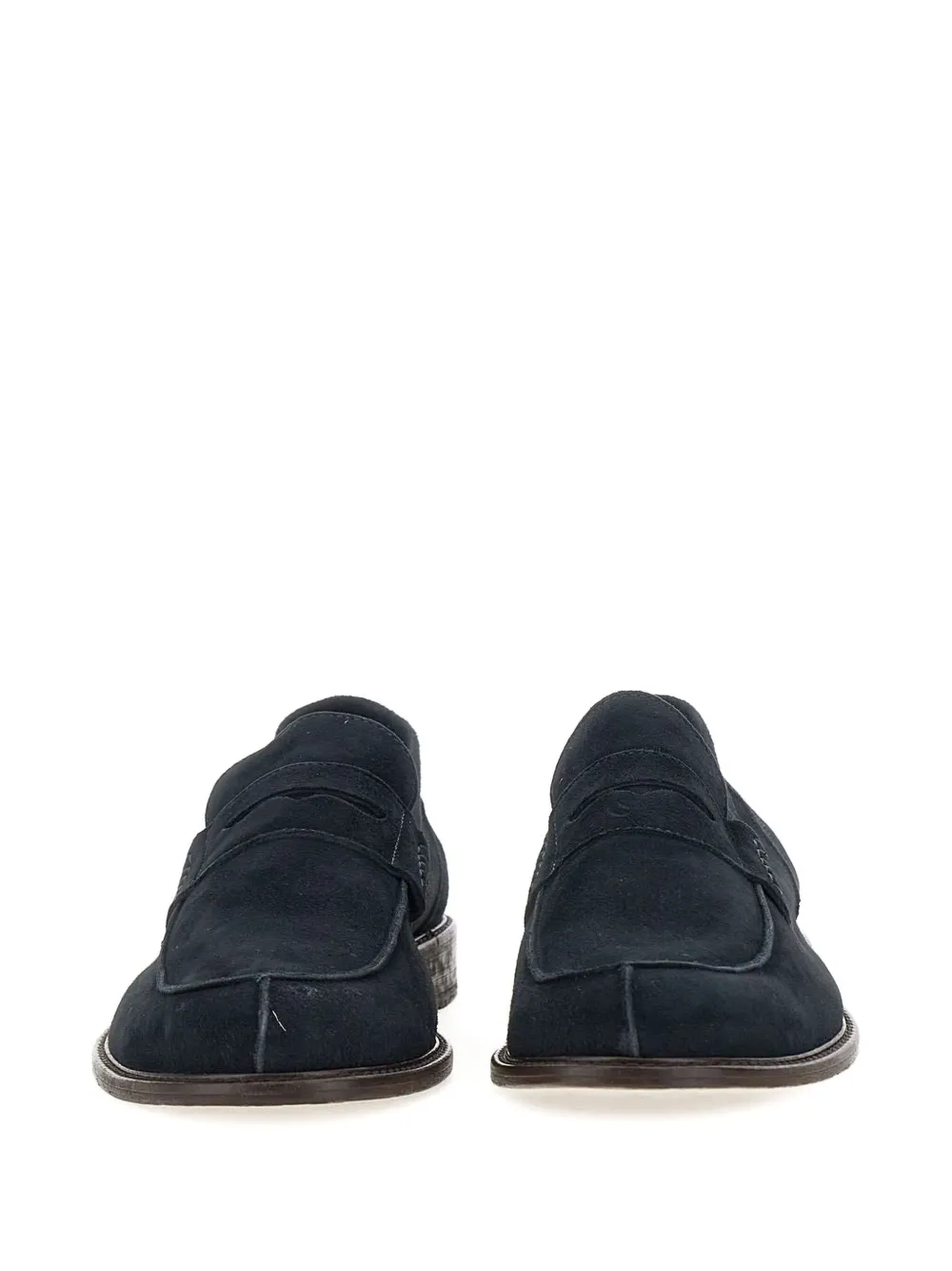 Duca Heritage Amalfi suede loafers Blauw