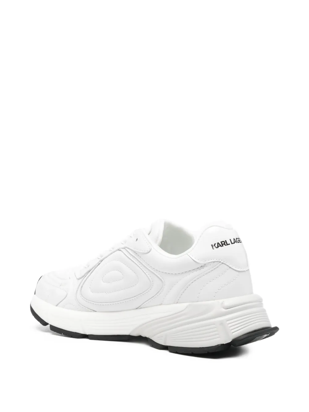 Karl Lagerfeld Sneakers met logo Wit