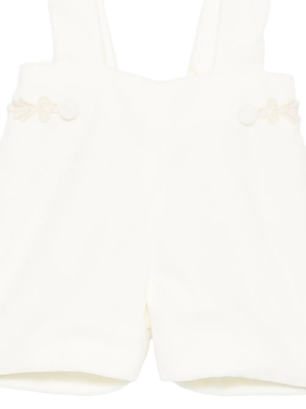 JESURUM BABY Tuinbroek met geborduurd detail Beige