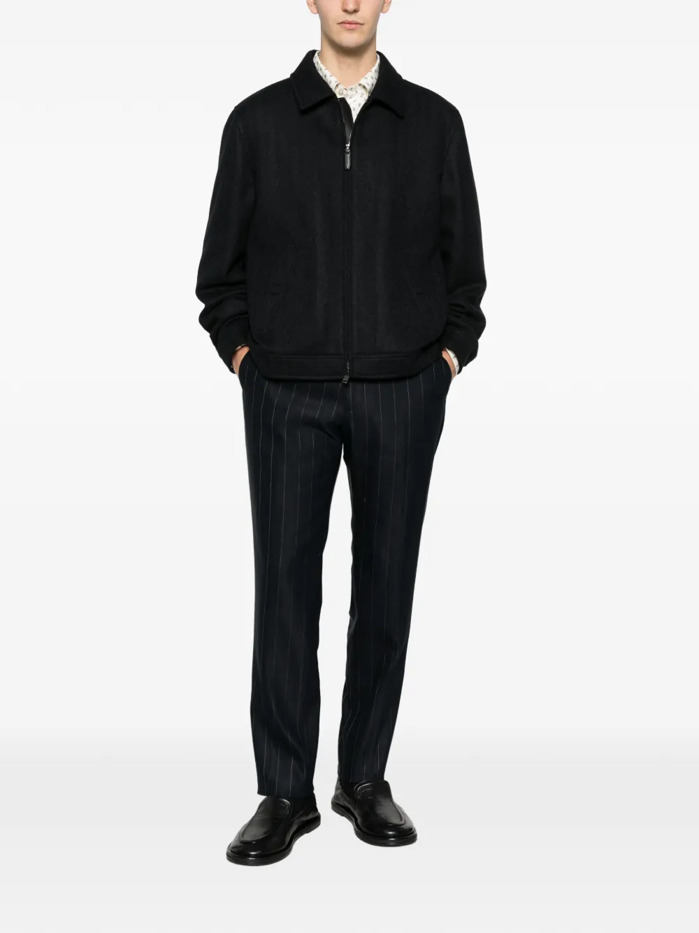 Brioni zip-up jacket | Shirt Jackets | Image 2
