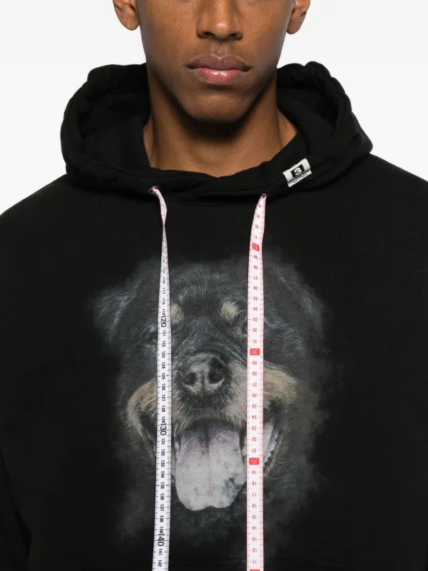 トップス Maison Mihara Yasuhiro 24ss PRINT HOODIE Maison Mihara Yasuhiro - Masses Hands Print Hoodie - Black – Totem