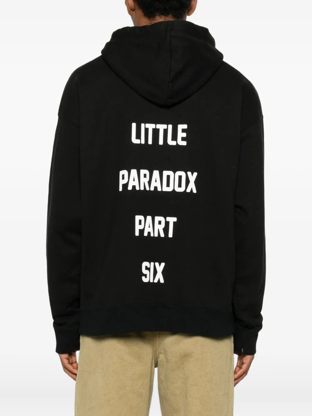 Maison MIHARA YASUHIRO Hoodie met hondenprint Zwart