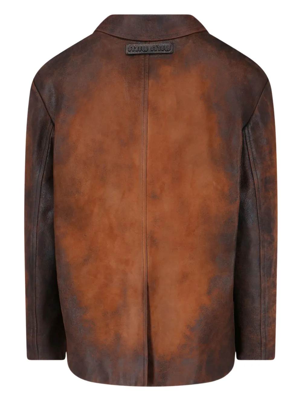Miu Miu buttoned suede jacket | Leather Jackets | Image 2