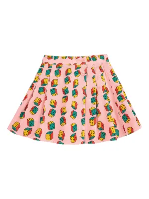 Bobo Choses カラーブロック プリーツスカート | ブルー | FARFETCH JP