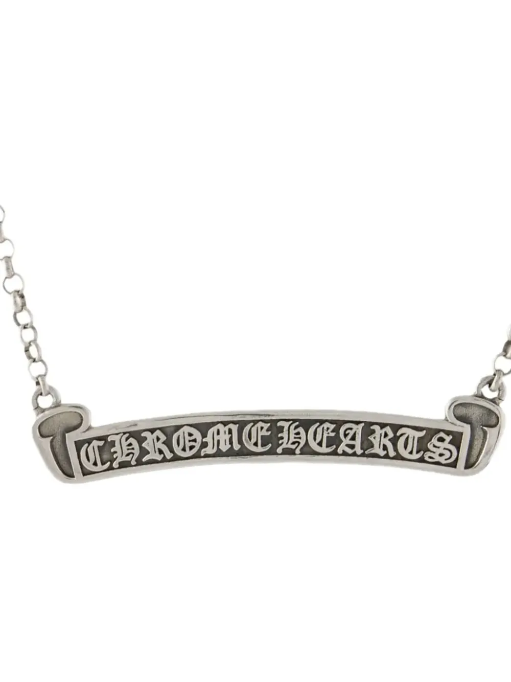 Chrome Hearts scroll-label chain necklace | Image 2