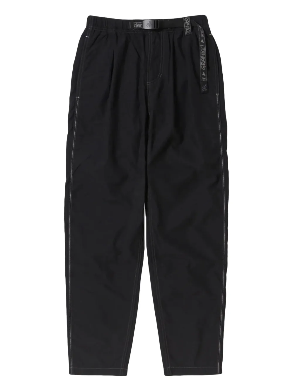 and Wander Calça com vinco e cinto | Preto | Image 1