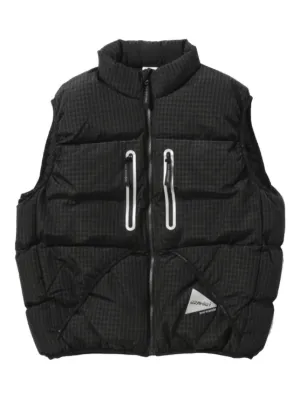 Sacai コーデュロイ パデッドベスト | パープル | FARFETCH JP