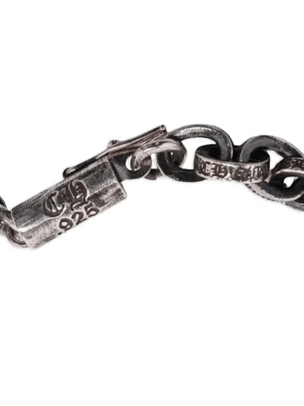 ほぼ新品CHROME HEARTS PAPER CHAIN BRACELET Chrome Hearts Paper Chain Bracelet | Silver | FARFETCH