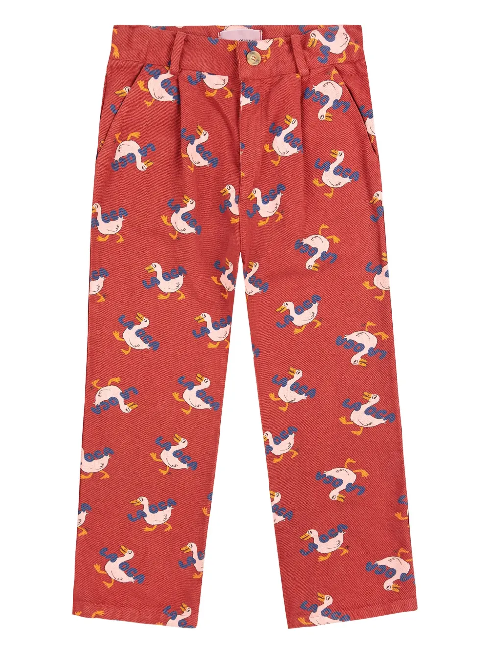 Bobo Choses Pantaloni La Oca - Rosso