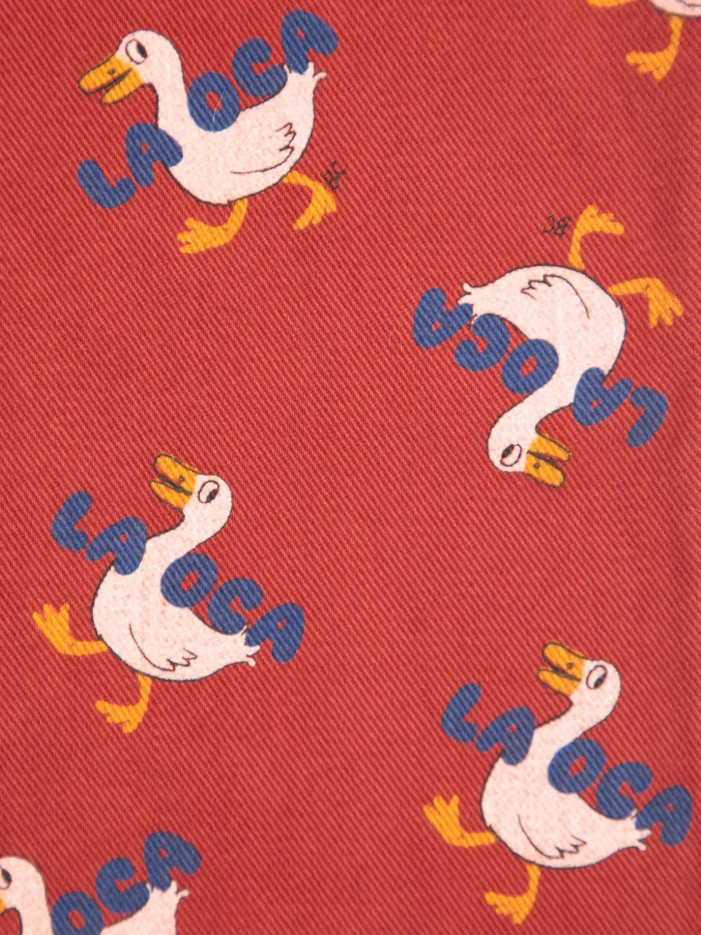 Bobo Choses La Oca verstelbare broek Rood