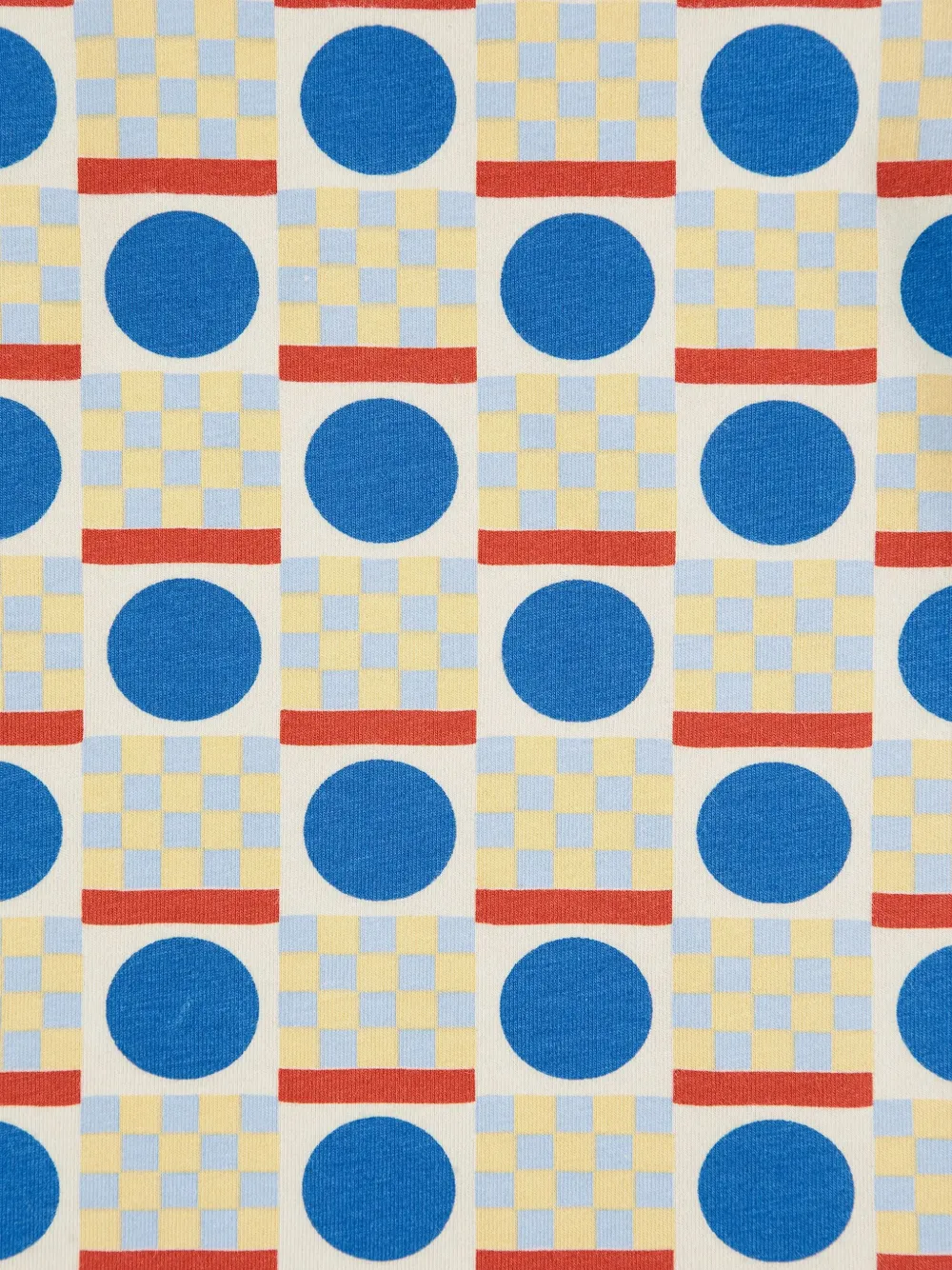 Bobo Choses Geometric-pattern T-shirt In Blue