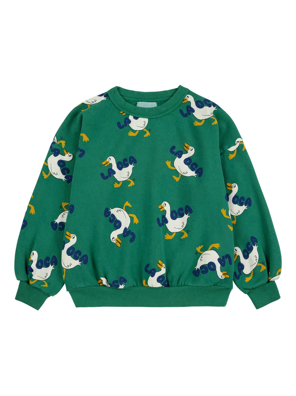 Bobo Choses Felpa La Oca con stampa - Verde