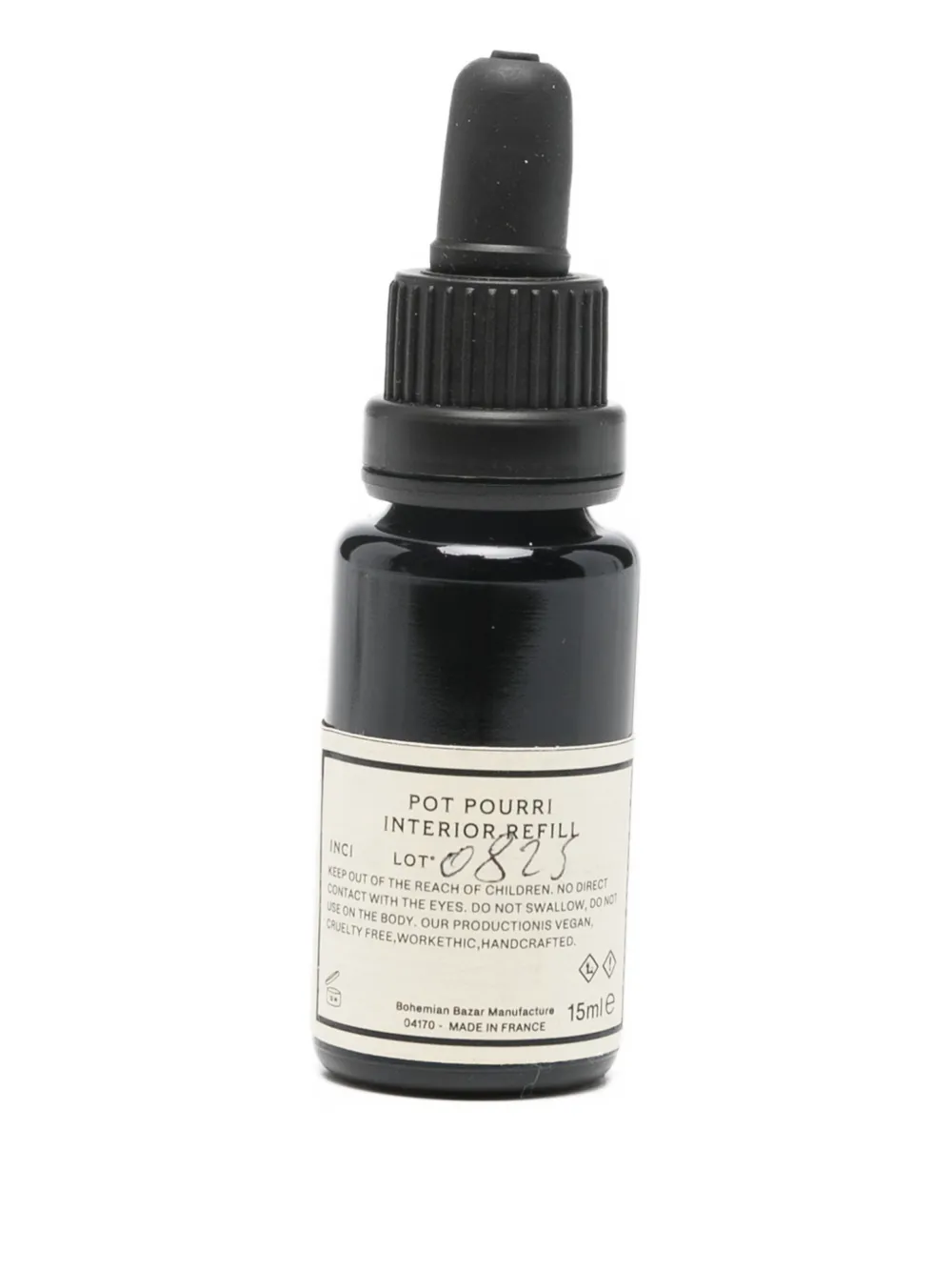 Mad Et Len Lili Neroli Interior Refill (15ml) In Black