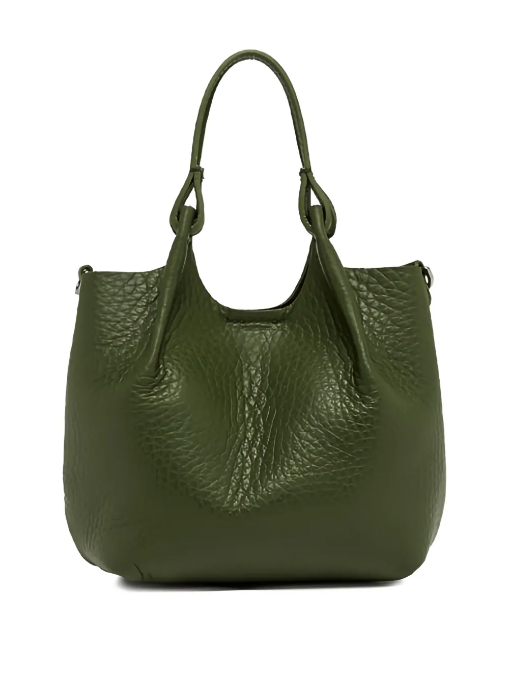 GIANNI CHIARINI Dua leather tote bag - Groen