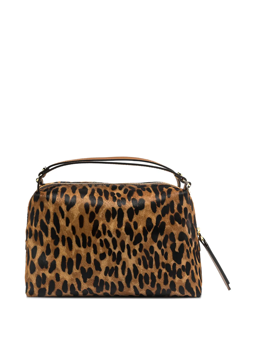 GIANNI CHIARINI Alifa leopard-print tote bag - Bruin