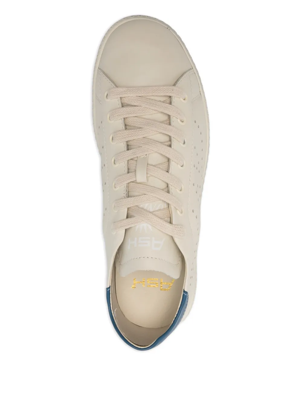 Ash Super geperforeerde sneakers Beige