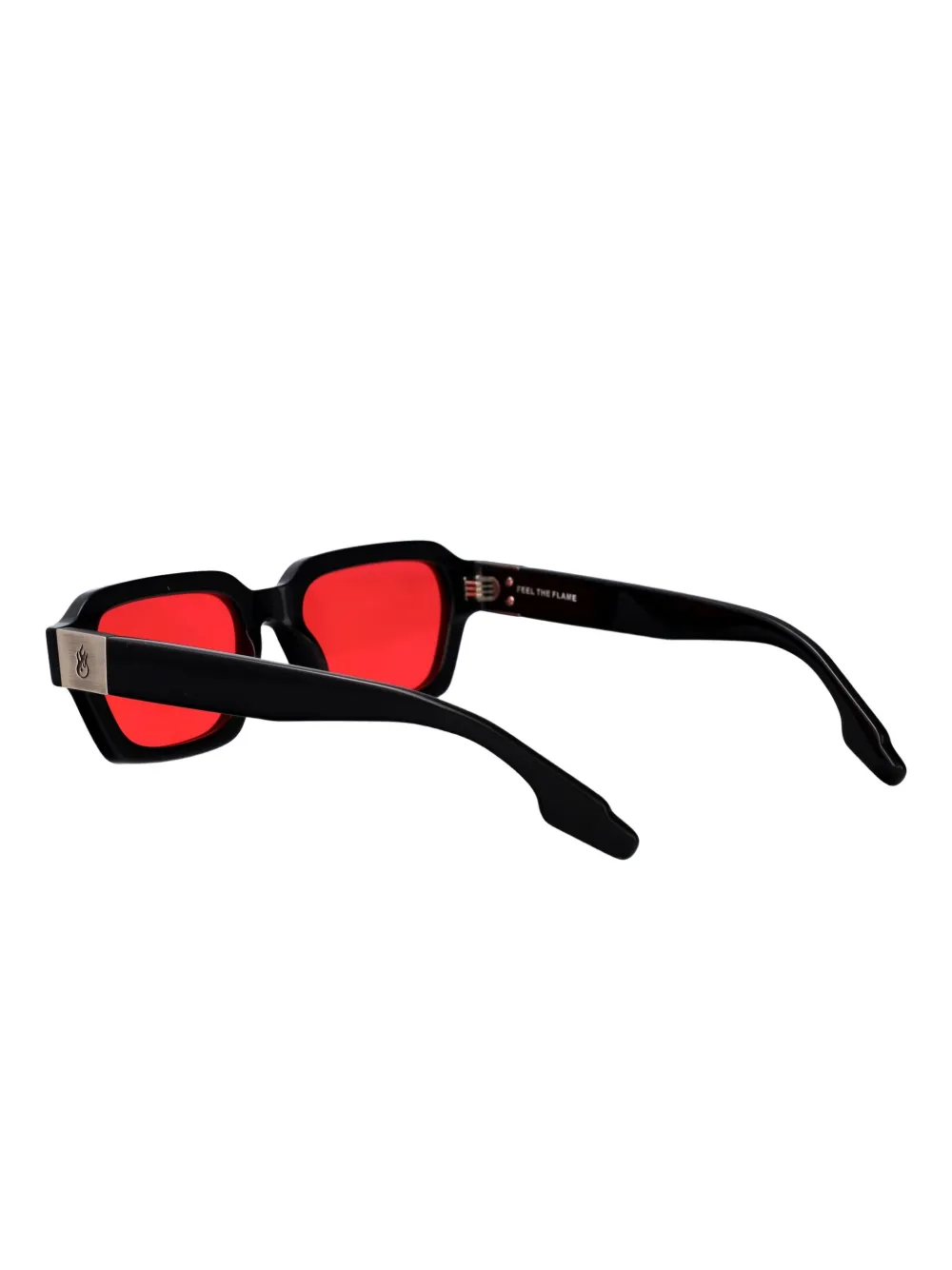 Vision Of Super Nomad zonnebril met rechthoekig montuur Zwart