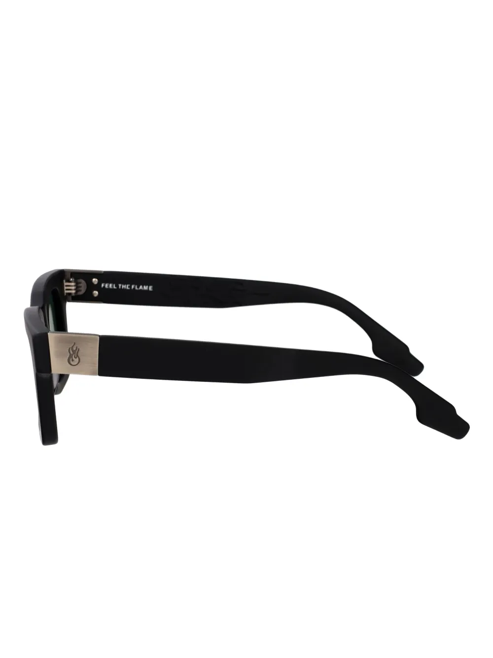 Vision Of Super The Rider zonnebril met rechthoekig montuur Zwart