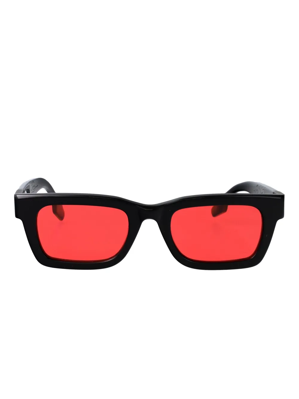 Vision Of Super rectangle rider sunglasses | Black | Image 1