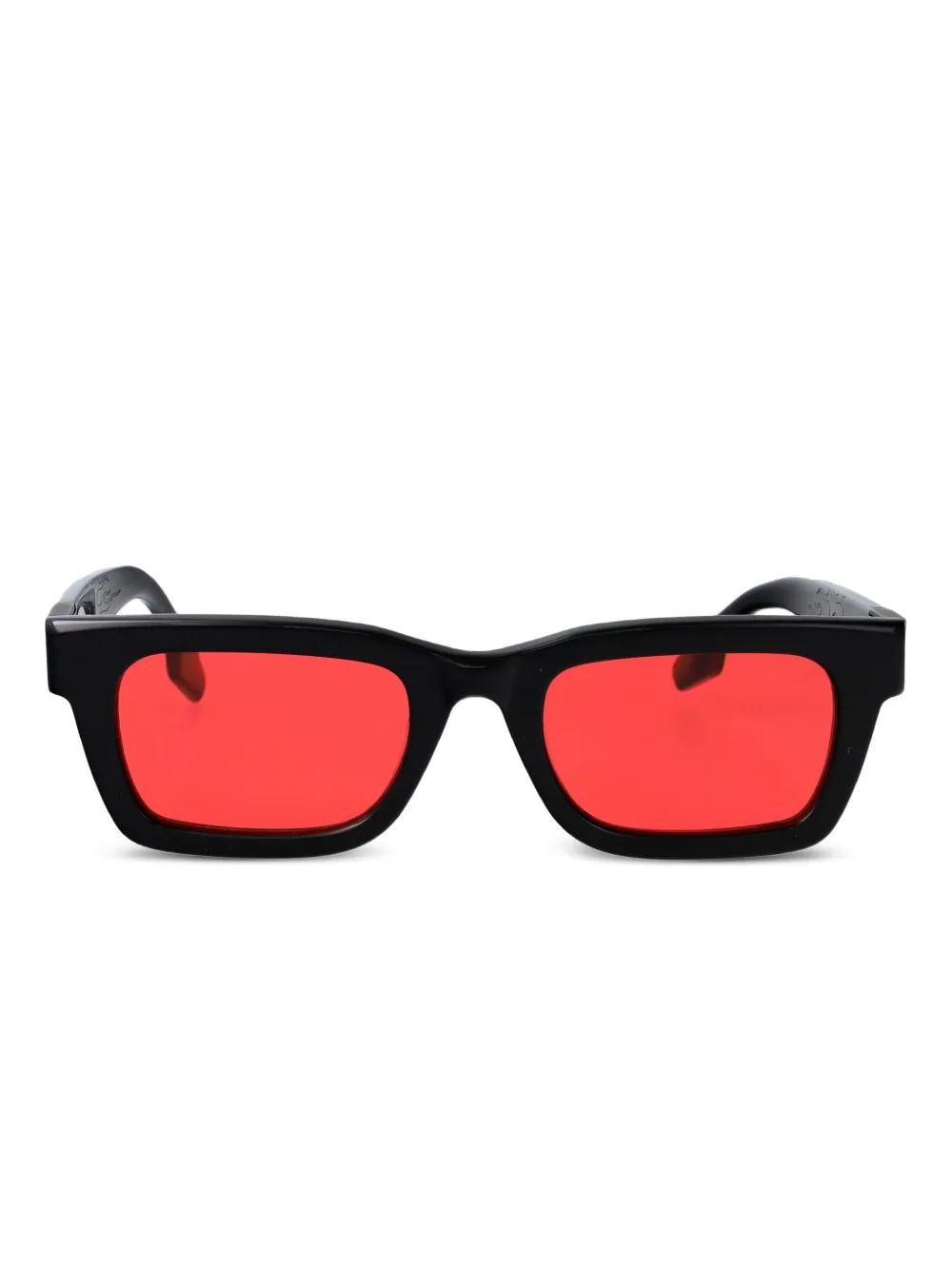 Vision Of Super rectangle rider sunglasses | Black | Image 1