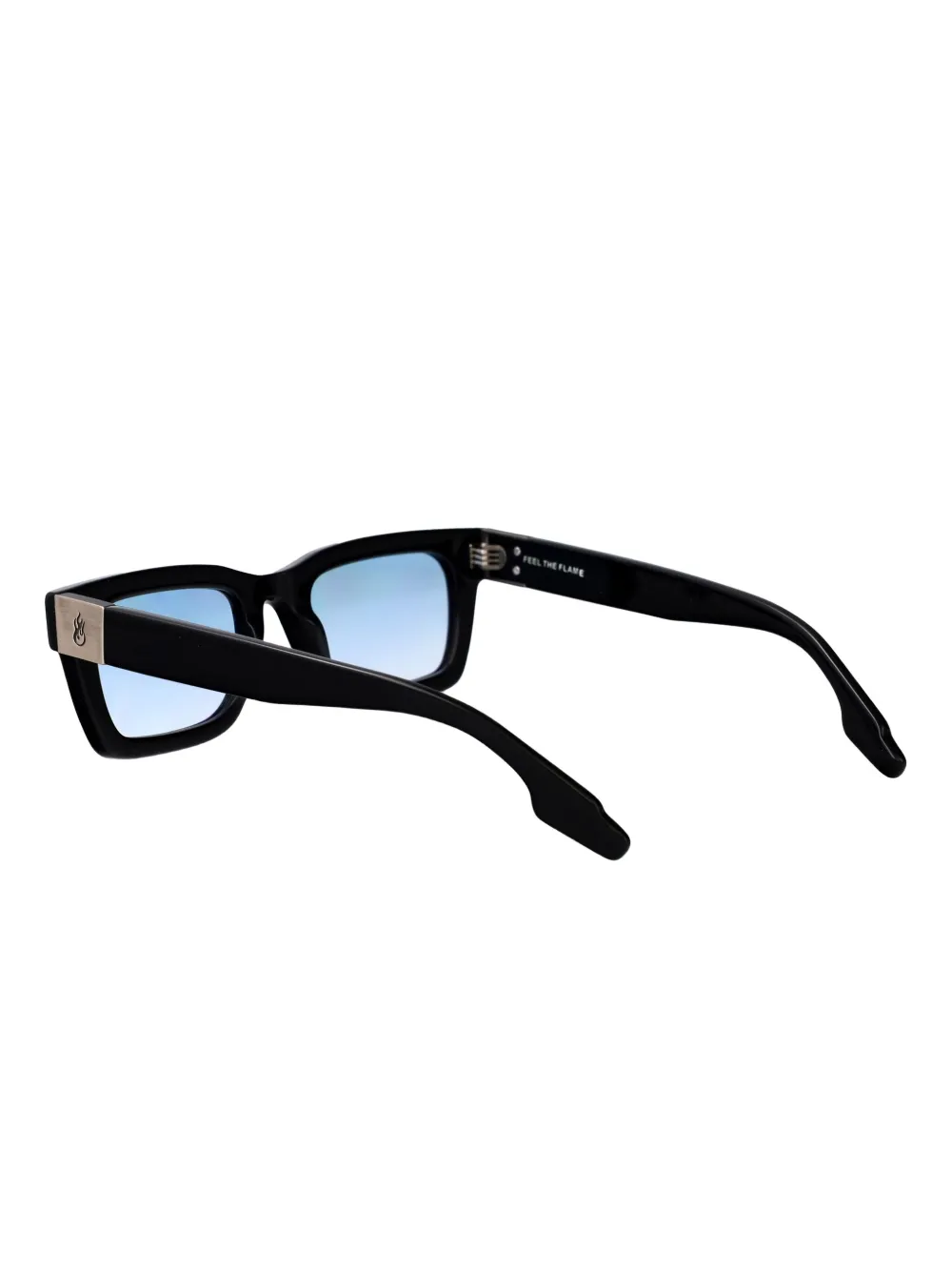 Vision Of Super The Rider zonnebril met rechthoekig montuur Zwart