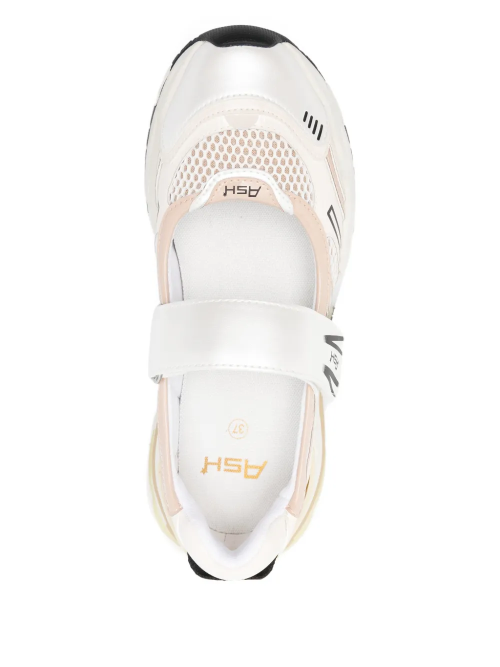 Ash Sneakers met bandje Wit