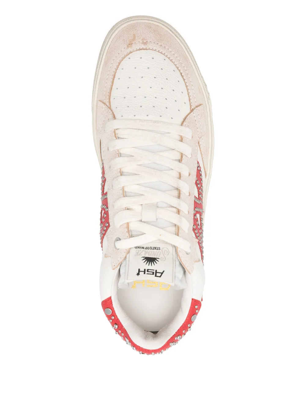 Ash Moonlight sneakers met studs Beige