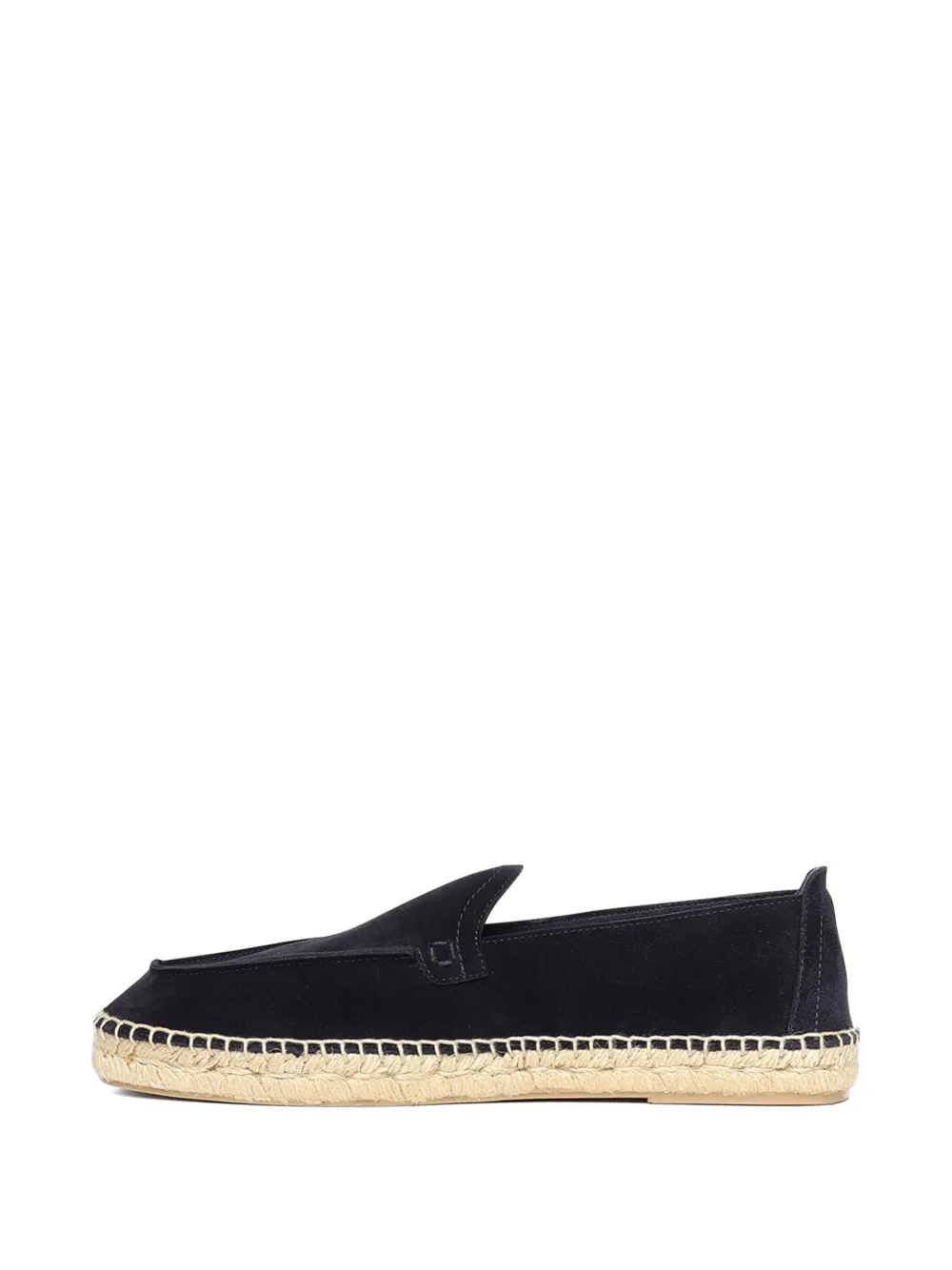Emporio Armani Espadrilles met stiksels Blauw