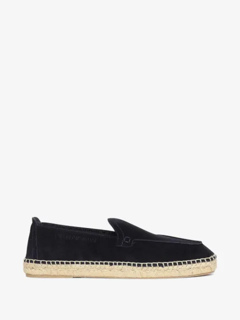 Emporio Armani stitched-detail espadrilles