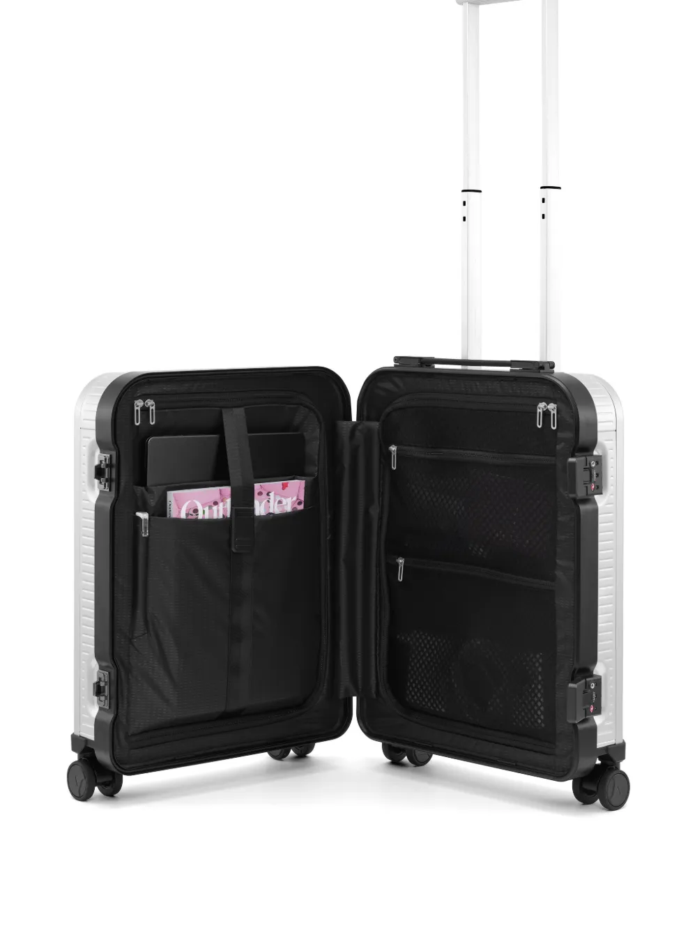 Db Ramverk Alu Carry-on kleine koffer Zilver