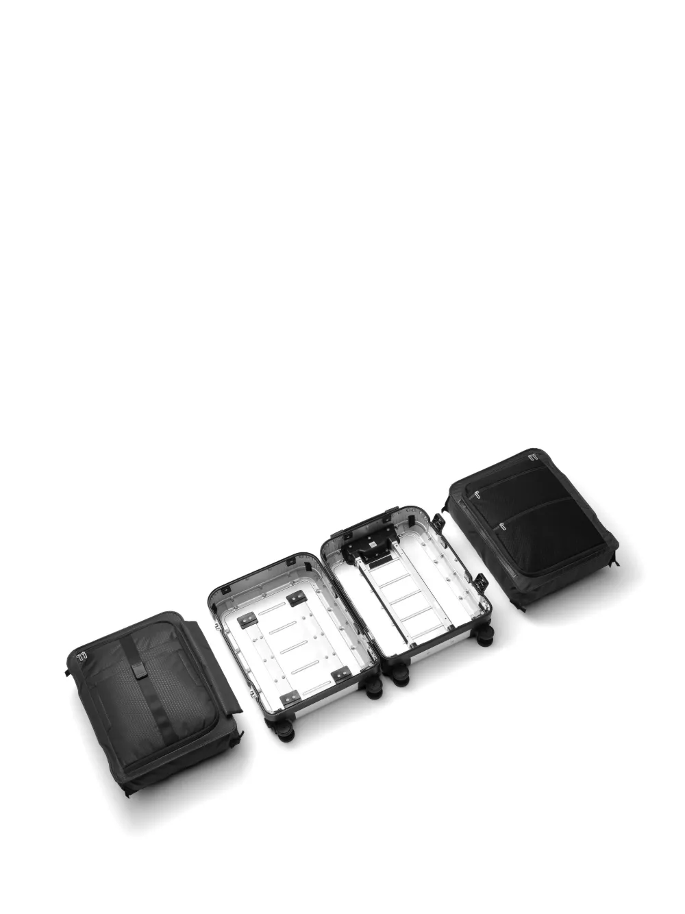 Db Ramverk Alu Carry-on kleine koffer Zilver