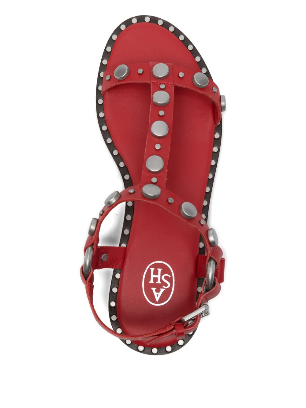 Ash Prisma sandalen met studs Rood