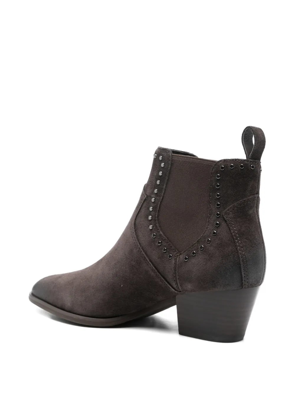 Ash 50mm Funk Studded Boots In Gray