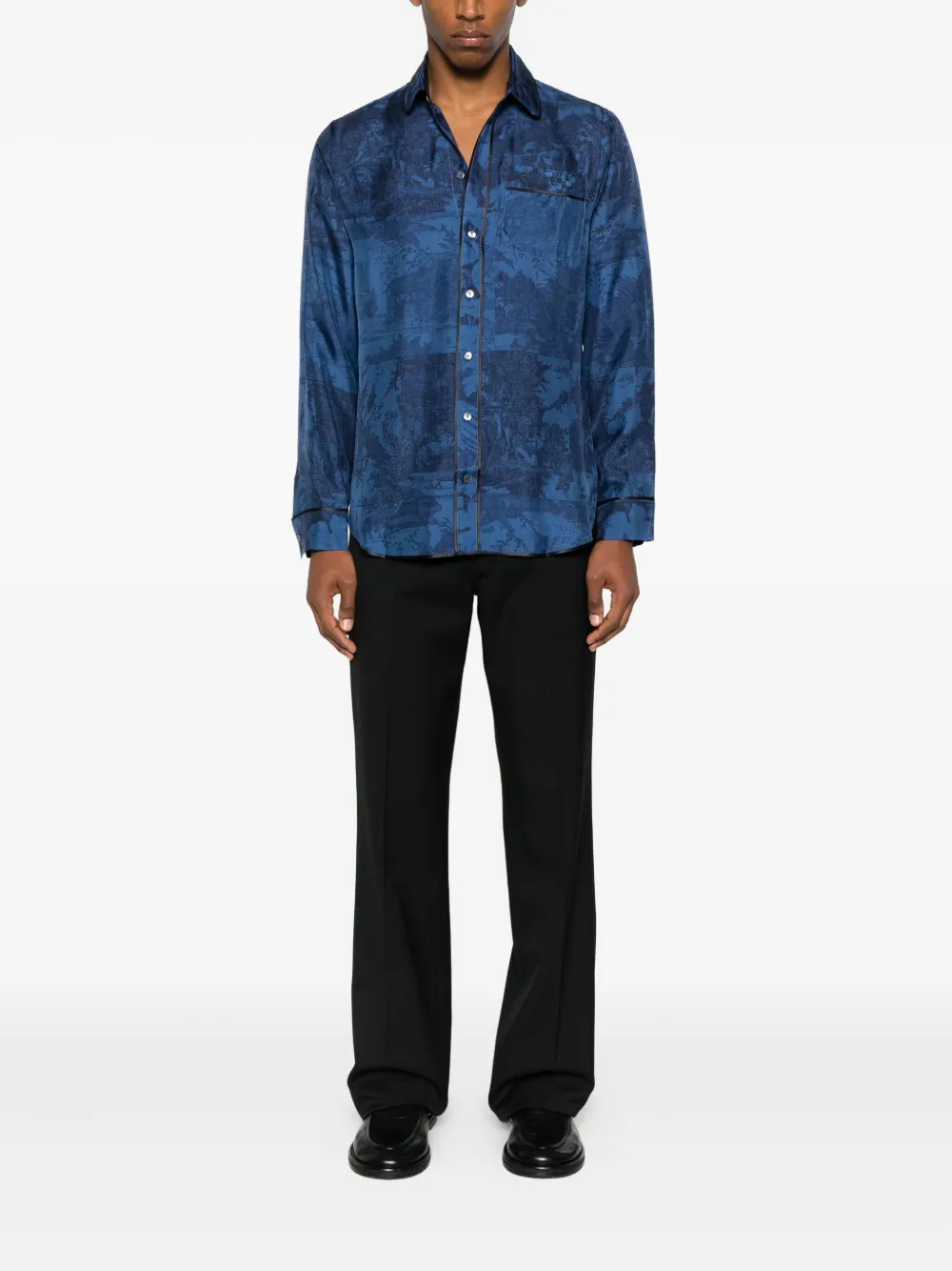Pierre-Louis Mascia buttoned printed shirt | Shirts | Image 2