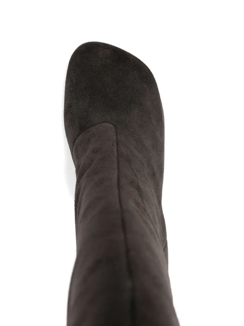 Ash 90mm Eliah Block-heel Knee-high Boots In Brown