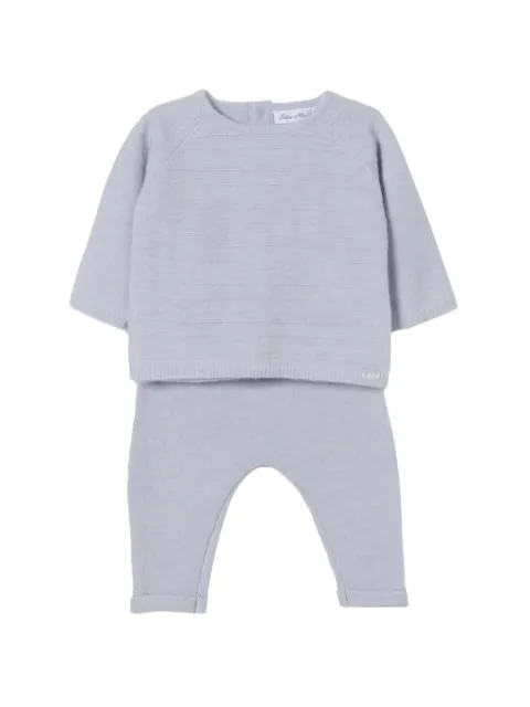 Tartine Et Chocolat ribbed-knit trouser set